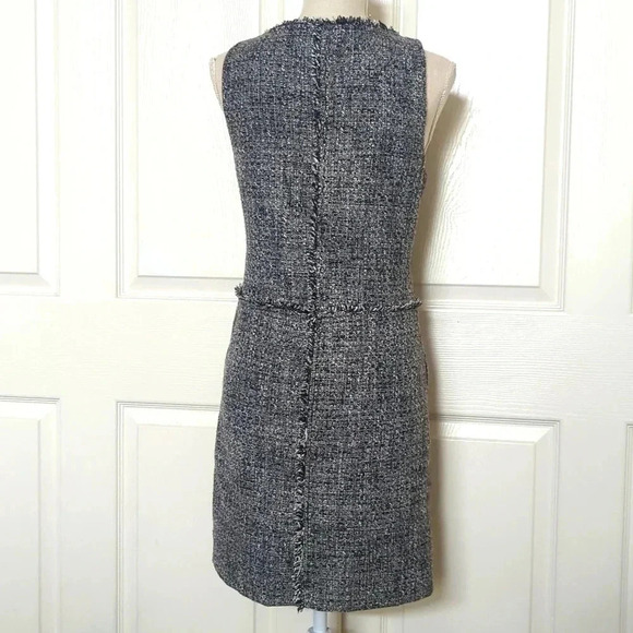 Michael Kors Sleeveless Tweed Shift Dress - Picture 7 of 7